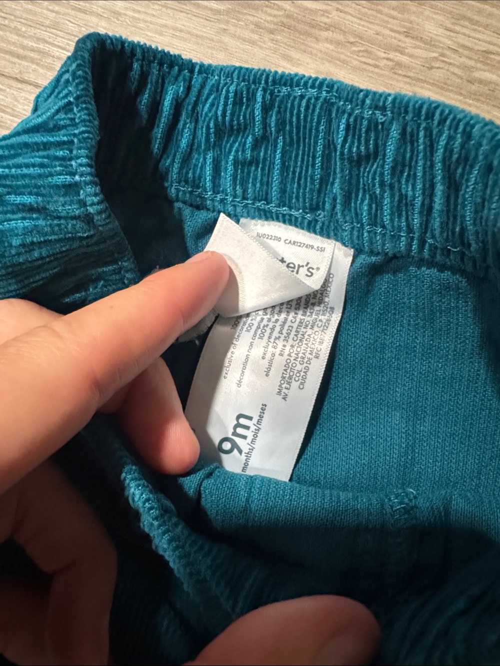 Carters Matching Sweater + Corduroy Pants - Picture 4 of 5